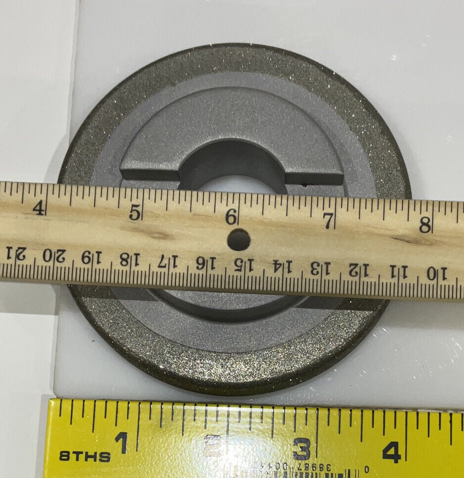 NORTON RD3119 4" DIAMETER 100/120 GRIT DIAMOND GRINDING WHEEL REPLATED