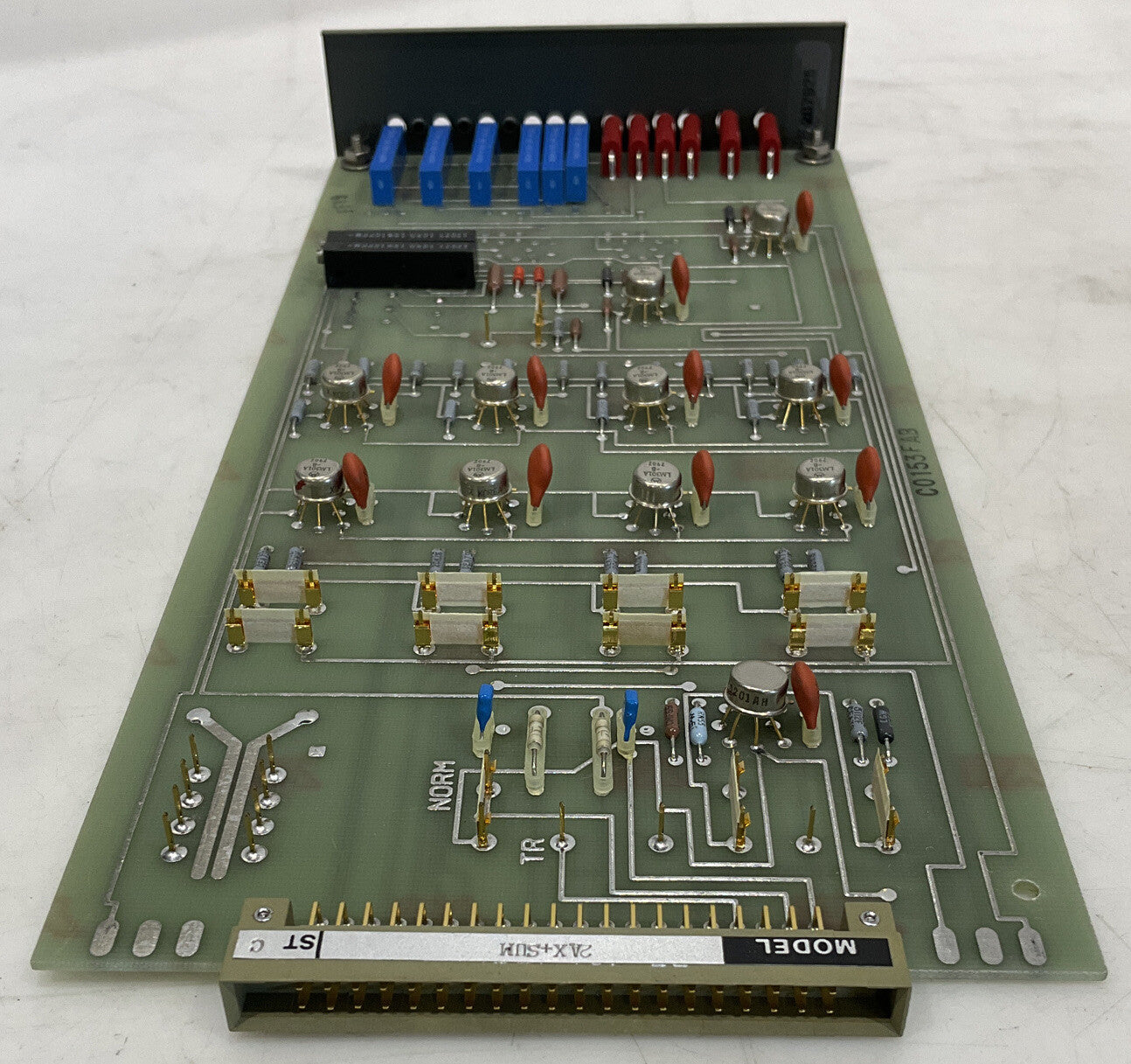 FOXBORO 2AX+SUM CONTROL CARD 373