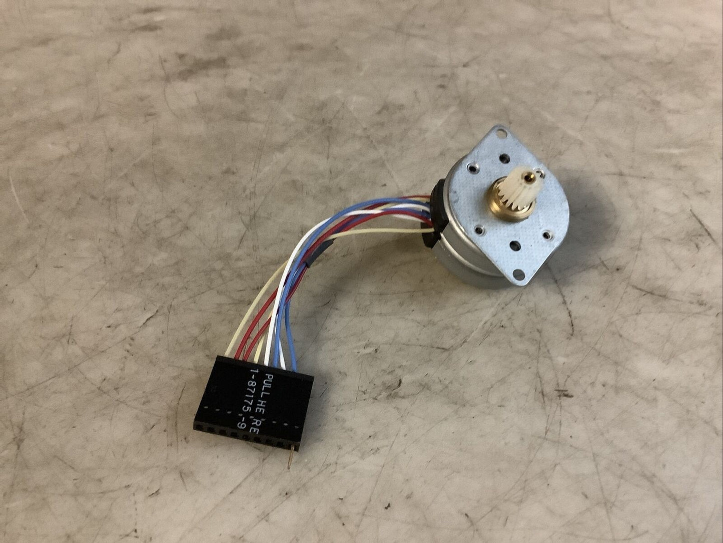 BERGER LAHR 12902140000 RDM 36/10G A2 MOTOR ASSEMBLY 27MA 1020OHMS 555