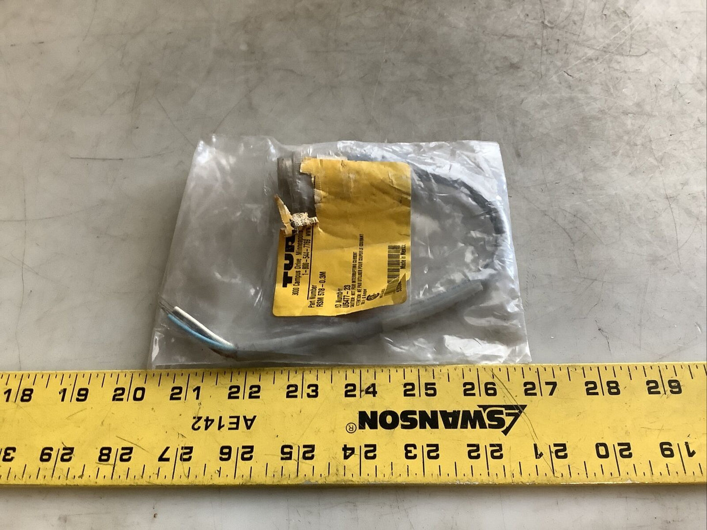 TURCK RSM 578-0.3M CABLE 0.3M 678