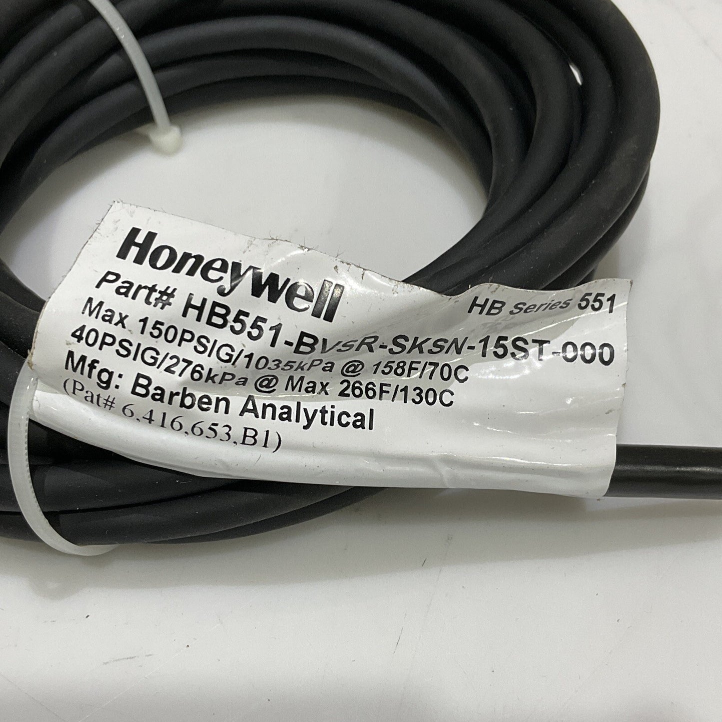 HONEYWELL HB551-BVSR-SKSN-15ST-000 SENSOR 555