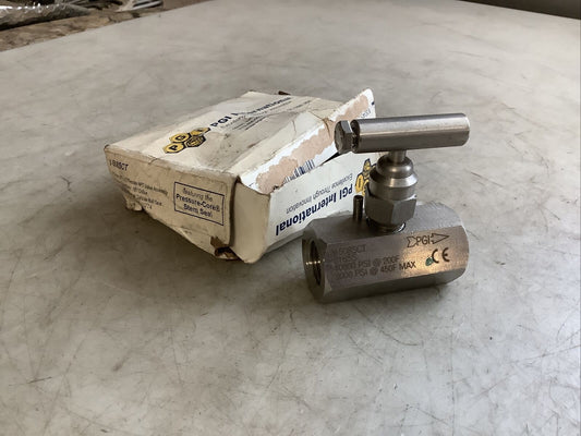 PGI V-508SCT T-HANDLE VALVE 1/2IN FNPT X 1/2IN FNPT 10000PSI AT 200F 678