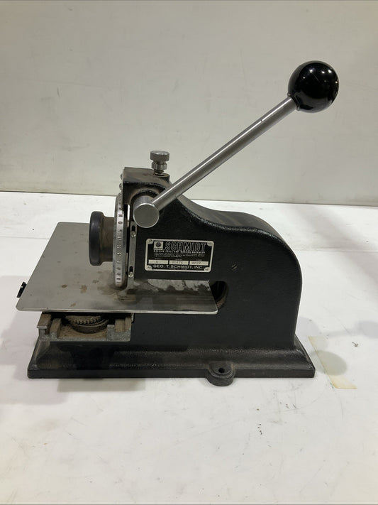 GTS-SCHMIDT  4149-B-D25  46476  4/97  MARKING  MACHINERY  NAMEPLATE  MODEL 4 T2M