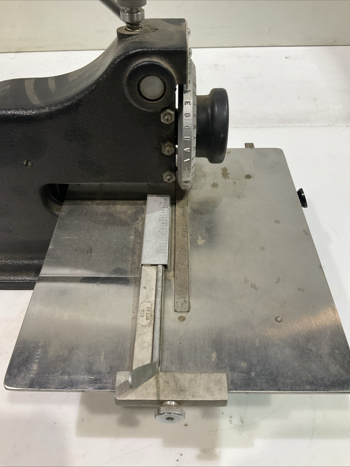 GTS-SCHMIDT  4149-B-D25  46476  4/97  MARKING  MACHINERY  NAMEPLATE  MODEL 4 T2M