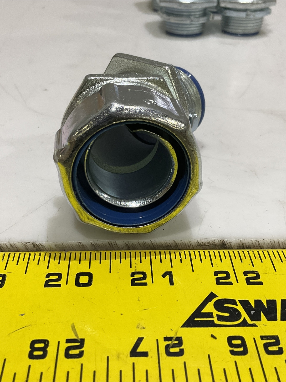 THOMAS & BETTS 5344 LIQUIDTIGHT FLEXIBLE METAL CONDUIT CONNECTOR 45 LOT OF 5 373