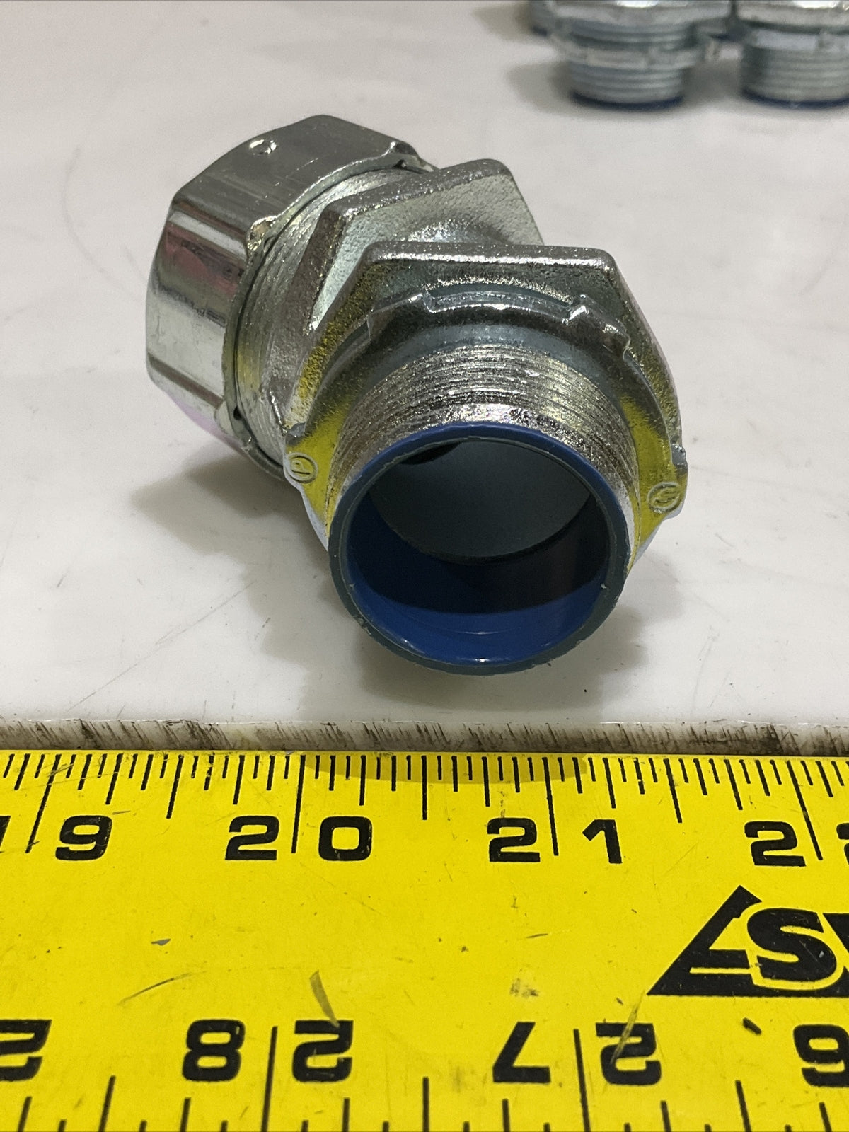 THOMAS & BETTS 5344 LIQUIDTIGHT FLEXIBLE METAL CONDUIT CONNECTOR 45 LOT OF 5 373