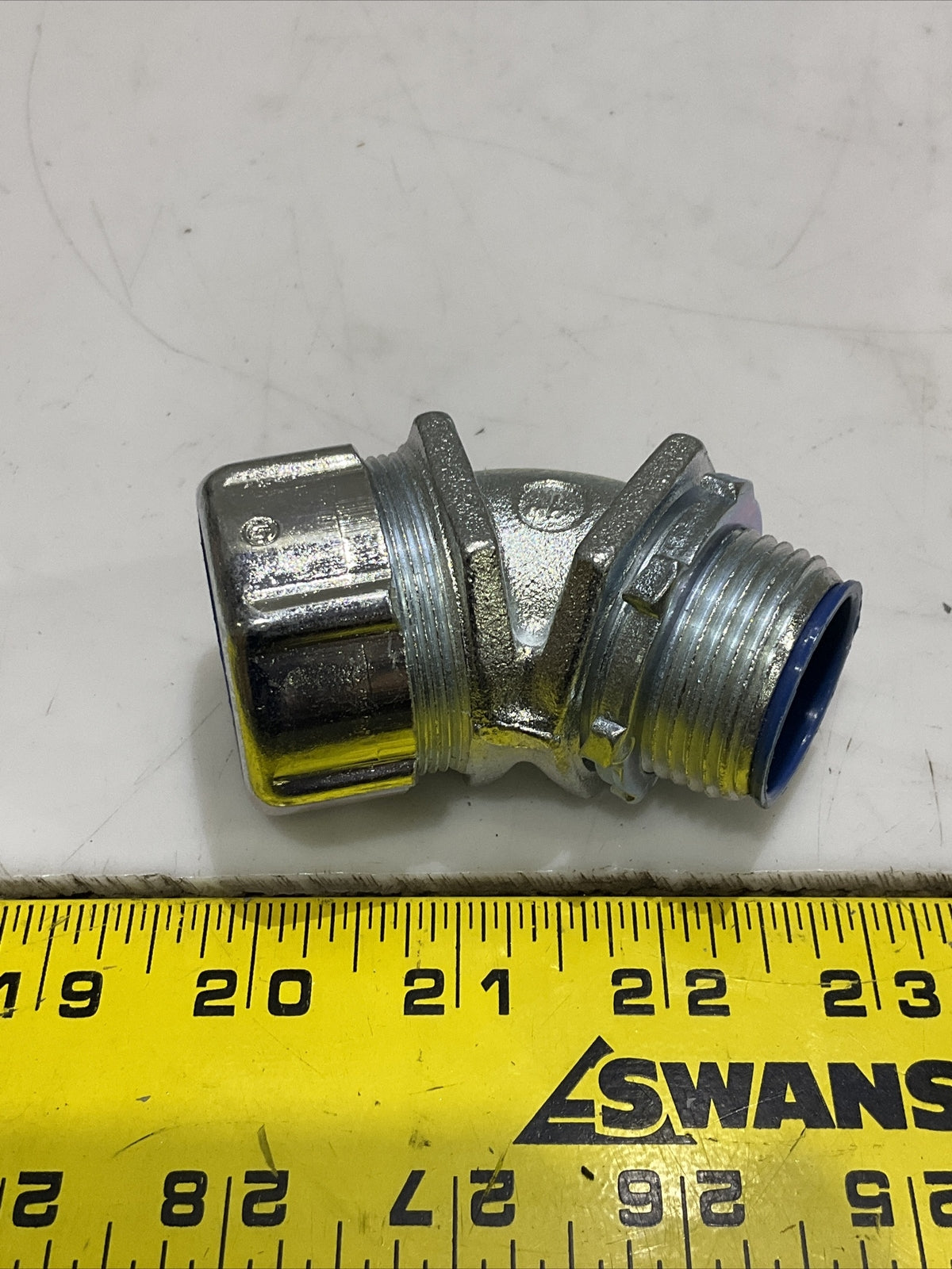 THOMAS & BETTS 5344 LIQUIDTIGHT FLEXIBLE METAL CONDUIT CONNECTOR 45 LOT OF 5 373