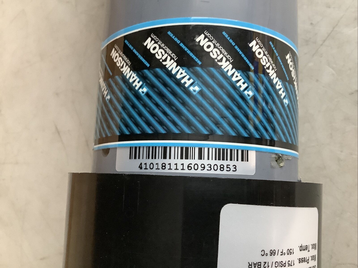 HANKISON SPXFLOW HMD20-3 MEMBRANE AIR DRYER 175 PSIG 12 BAR 150 F 66 C U3S