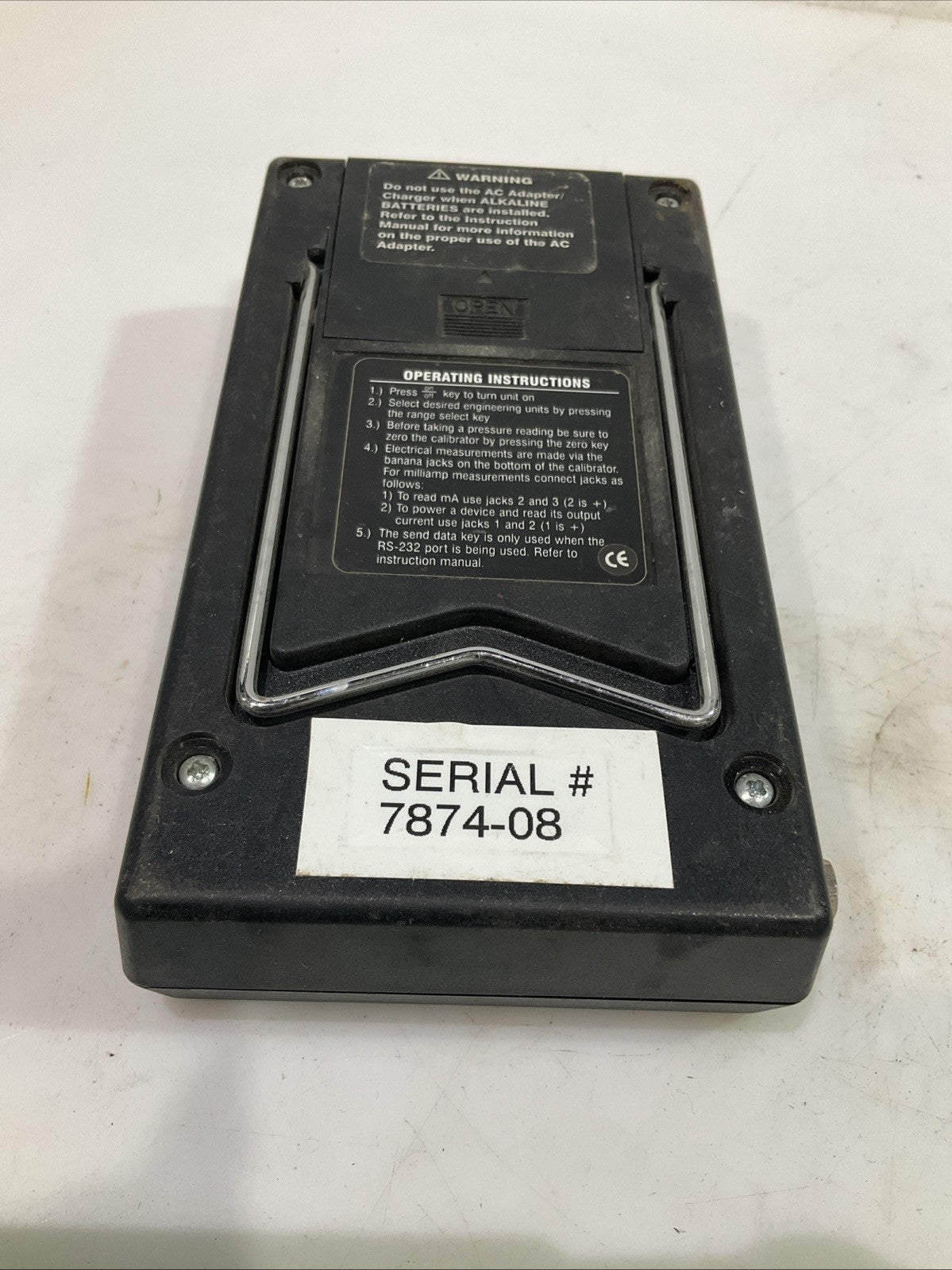 TRANSCAT   5460P  PRECISION PRESSURE CALIBRATOR T2M