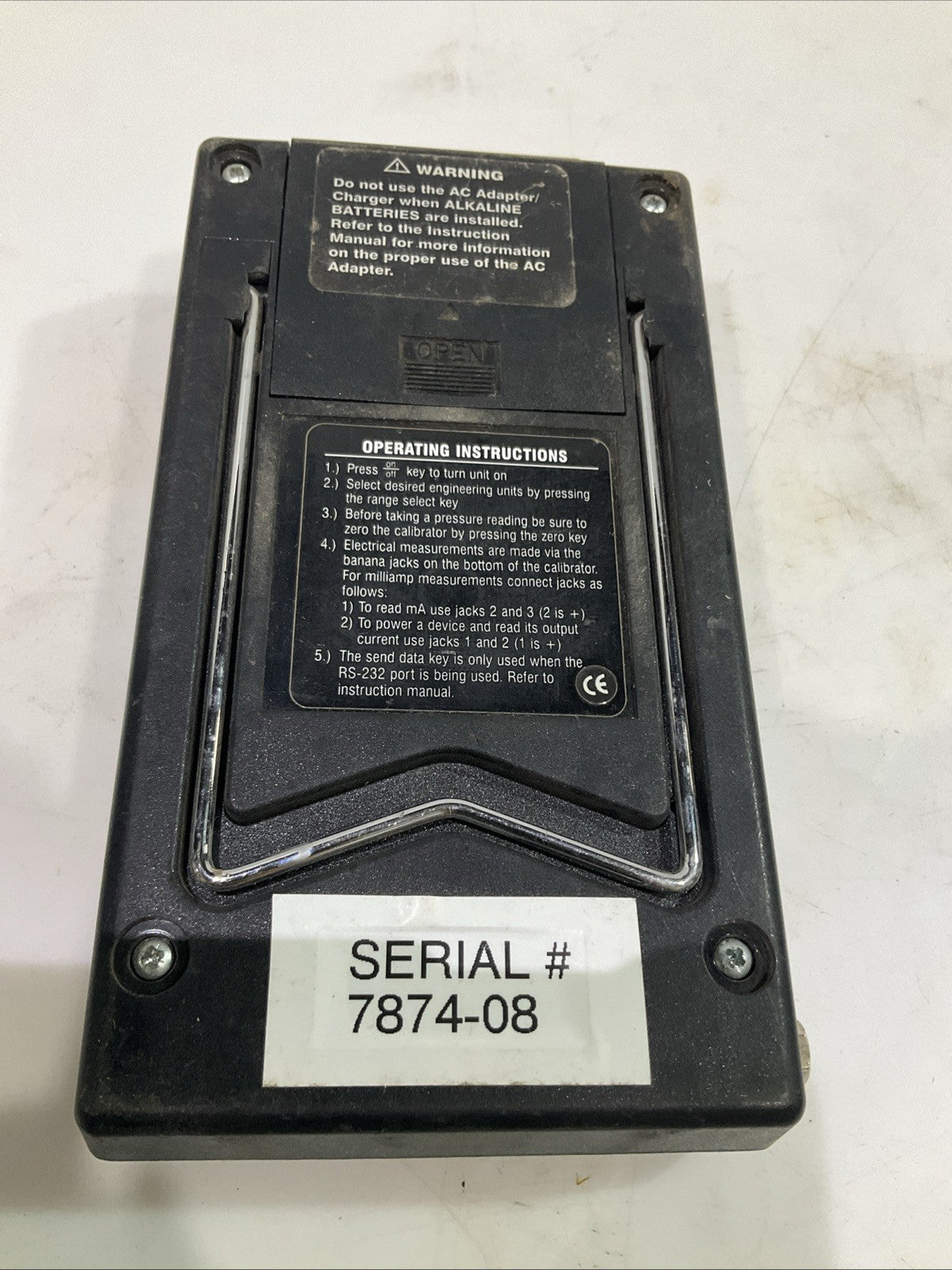 TRANSCAT   5460P  PRECISION PRESSURE CALIBRATOR T2M