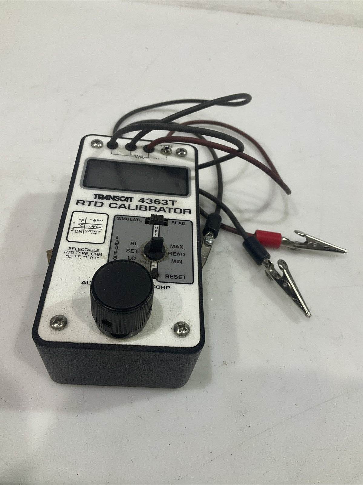 TRANSCAT  / ALTEK  4363T  RTD CALIBRATOR  T2M