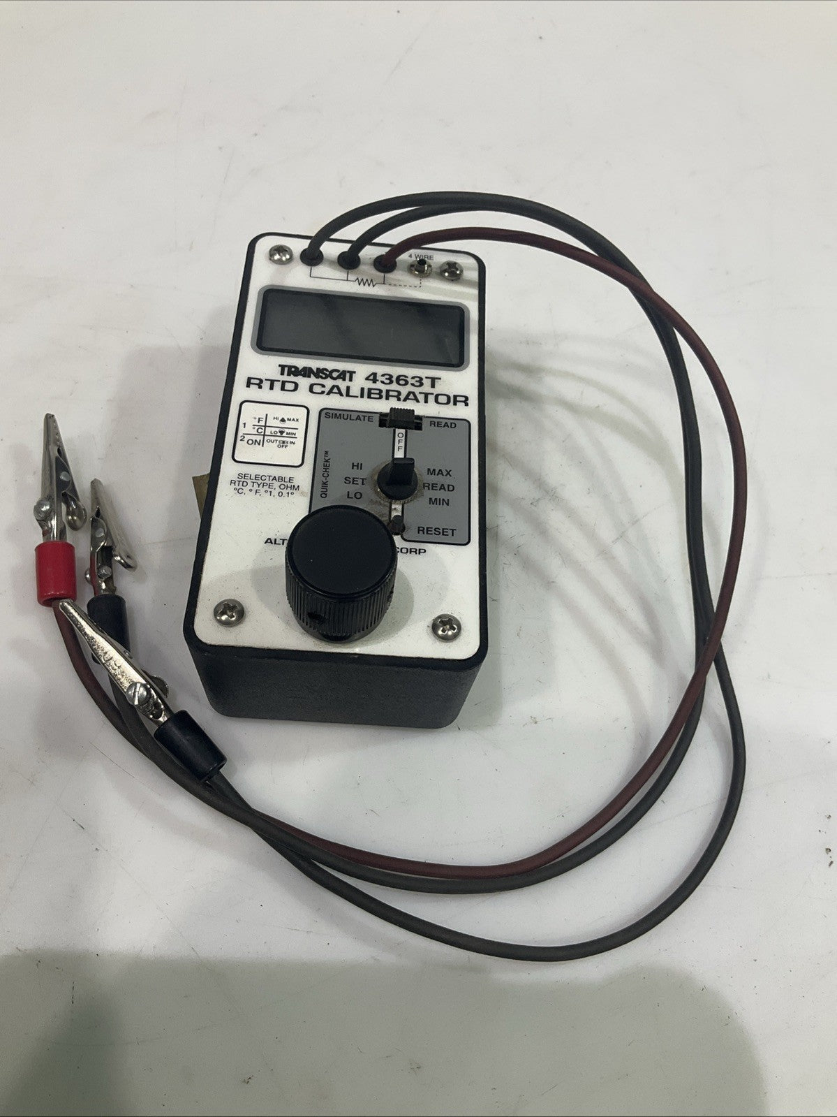 TRANSCAT  / ALTEK  4363T  RTD CALIBRATOR  T2M