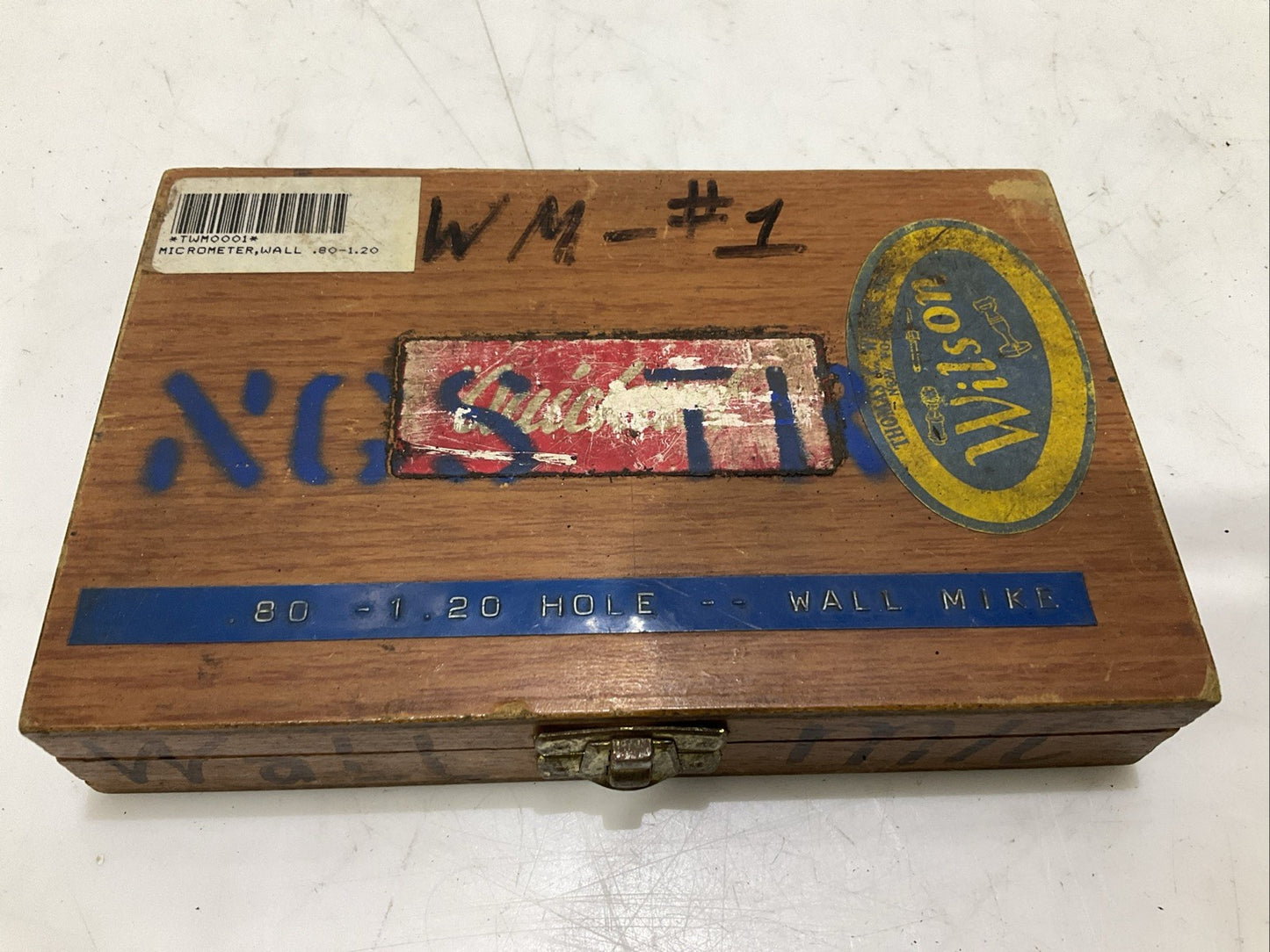 WILSON QUICKTEST TWM0001 WALL MICROMETER .80-1.20 T2M