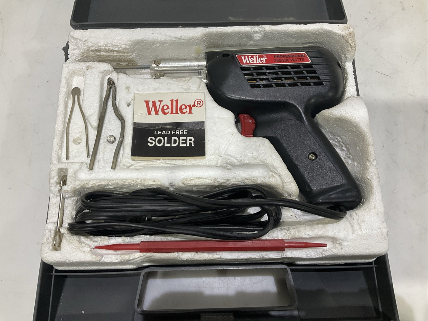 WELLER D550 MULTI-PURPOSE SOLDERING GUN 120V 60HZ 2.5A VINTAGE T2M