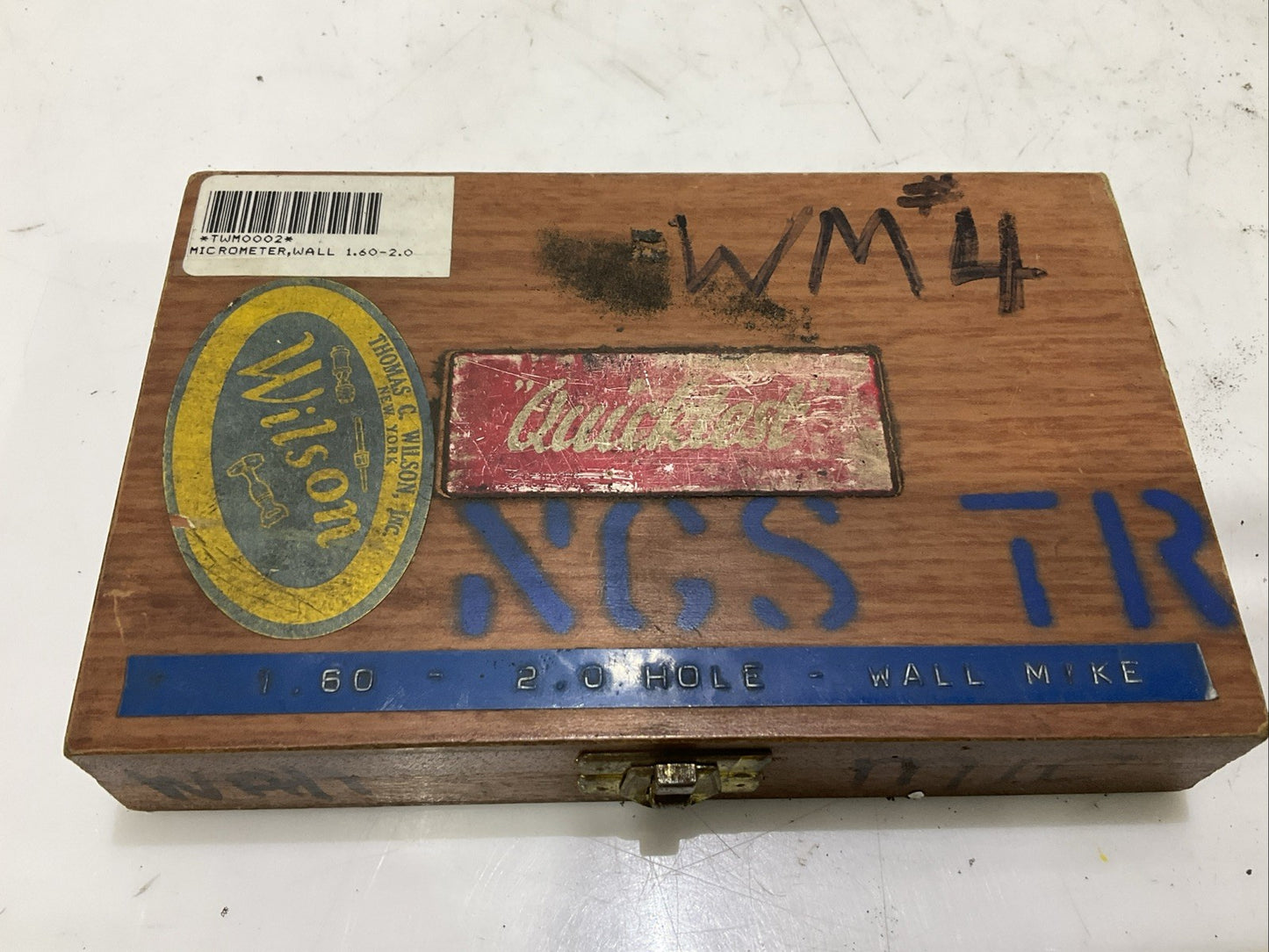 WILSON QUICKTEST TWM0002 WALL MICROMETER 1.60-2.0 T2M