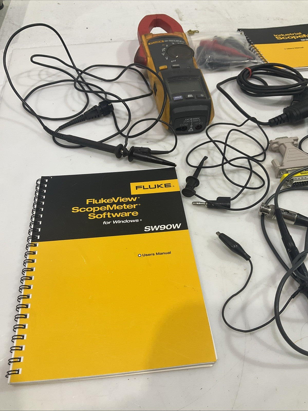 FLUKE  381  REMOTE  DISPLAY  TERMS CLAMP  METER  KIT  T2M