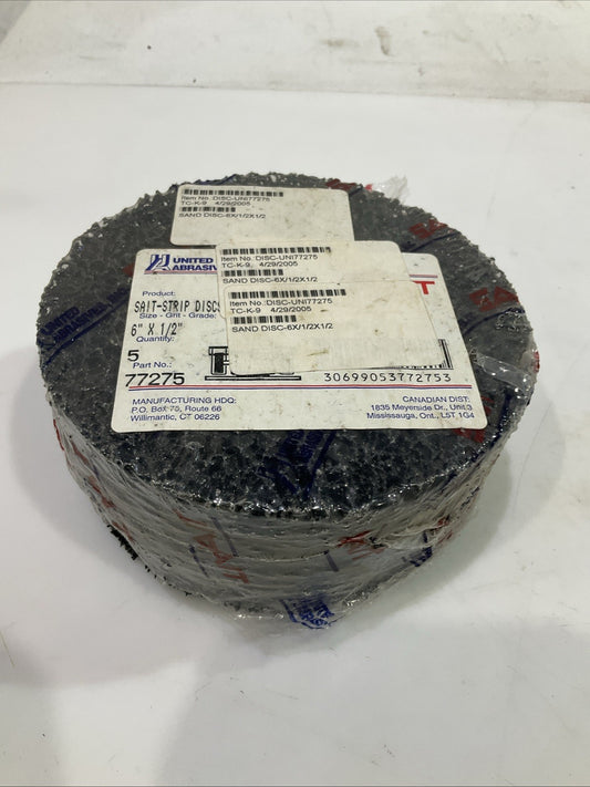 SAIT -STRIP  ARBOR  DISC  6X1/2X1/2  LOT OF  5 T2M