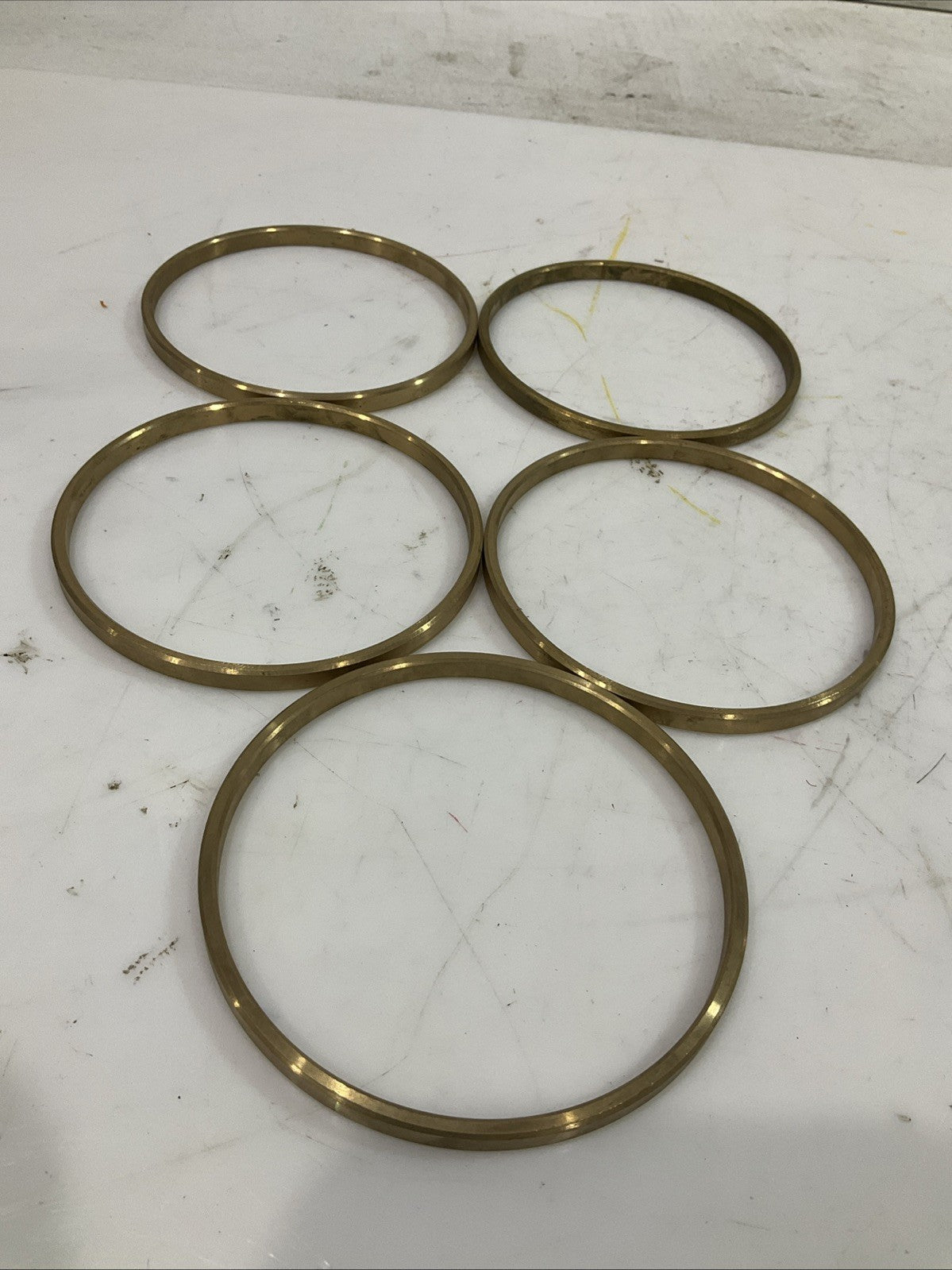 FLOWSERVE CN3A1392 OIL RING BRZ 932 4.687IN ID - QTY 10  678