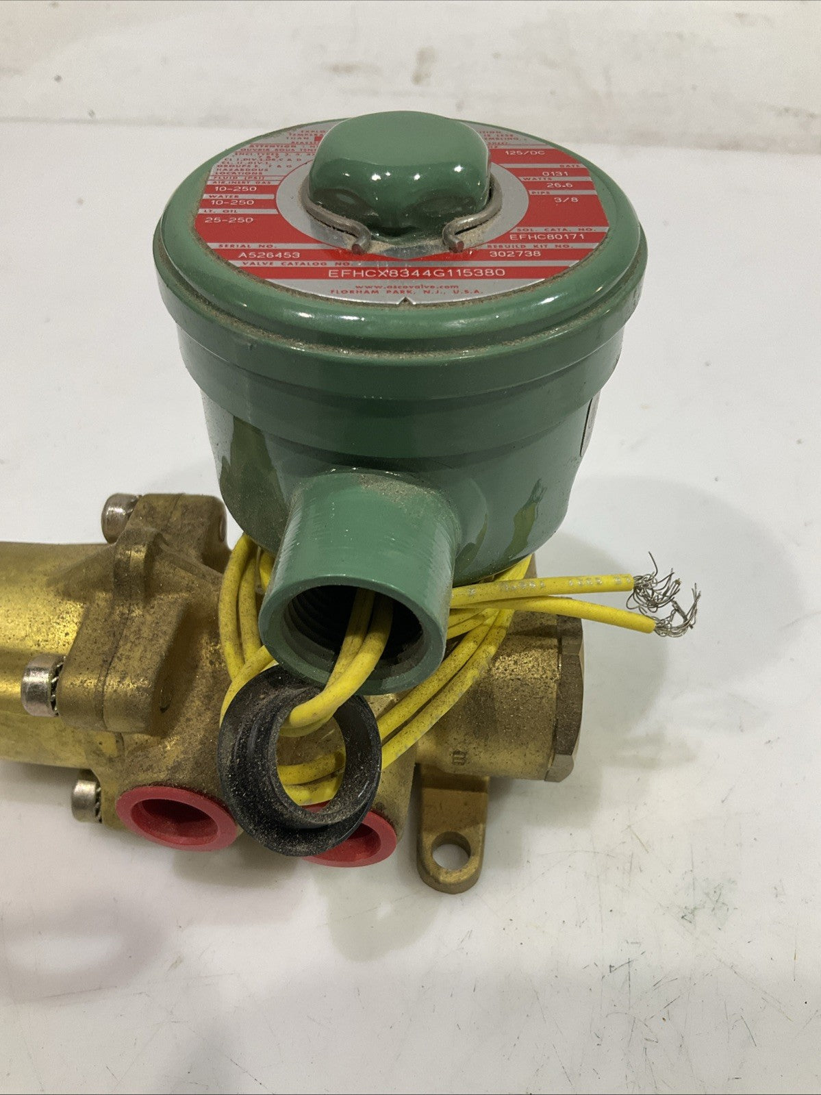 ASCO-RED HAT    EFHCX8344G115380  SOLENOID VALVE   T2M