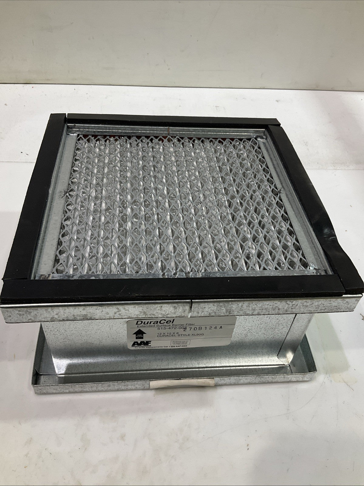 DURACEL - 515-472-001  AIR FILTER  12X12X6  STYLE  XL90G  T2M