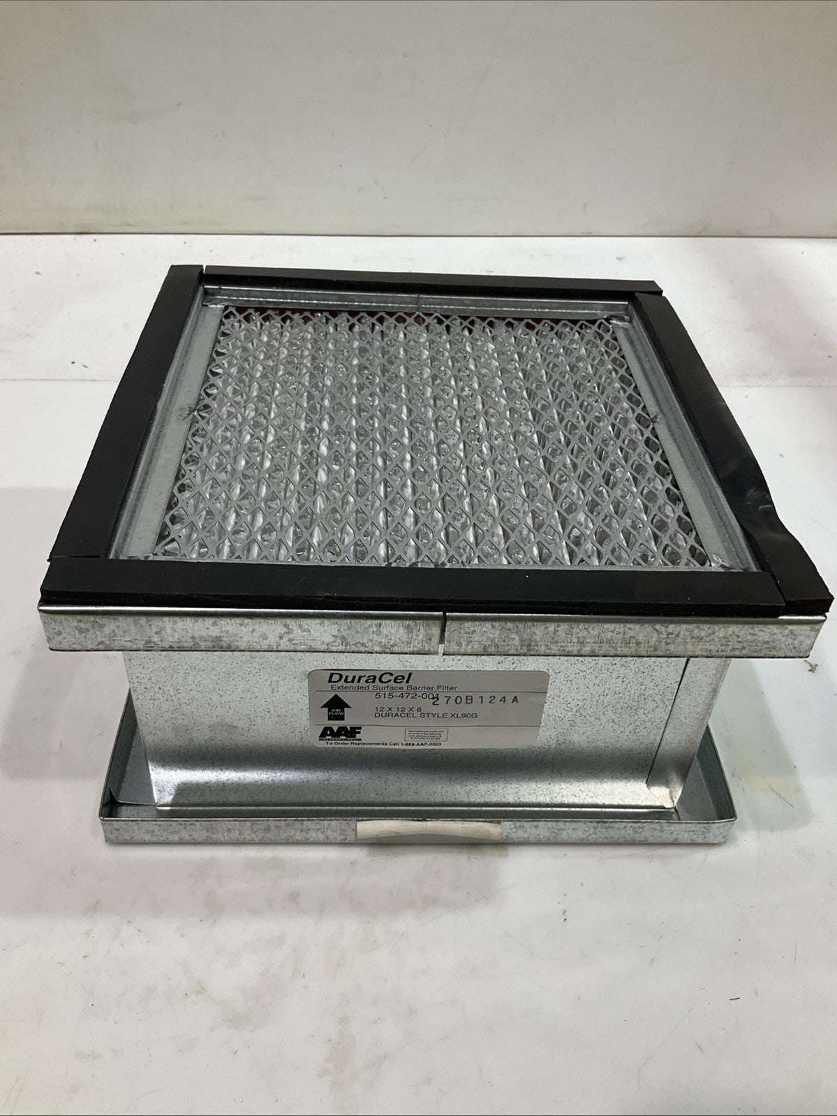 DURACEL - 515-472-001  AIR FILTER  12X12X6  STYLE  XL90G  T2M