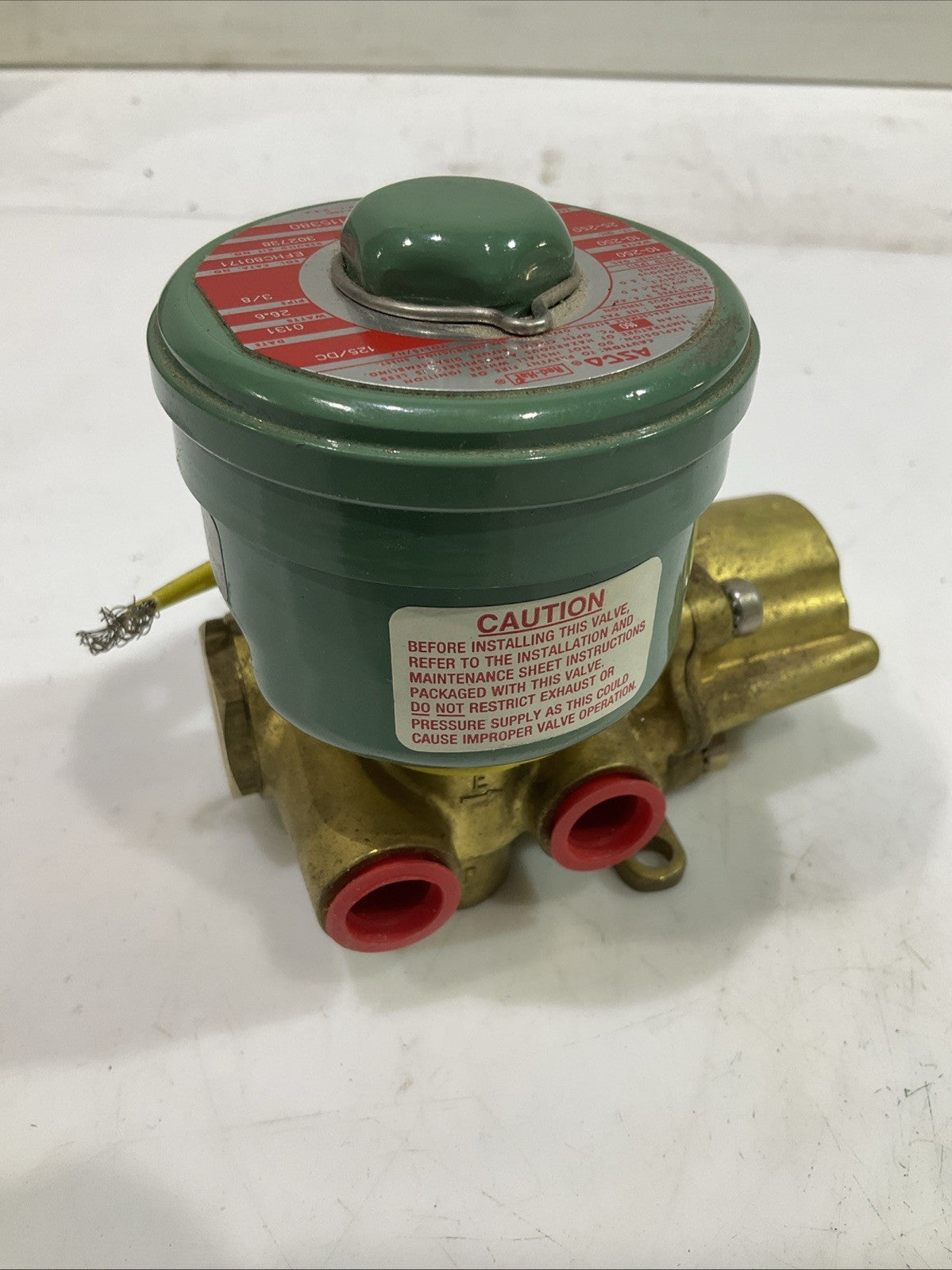 ASCO-RED HAT    EFHCX8344G115380  SOLENOID VALVE   T2M