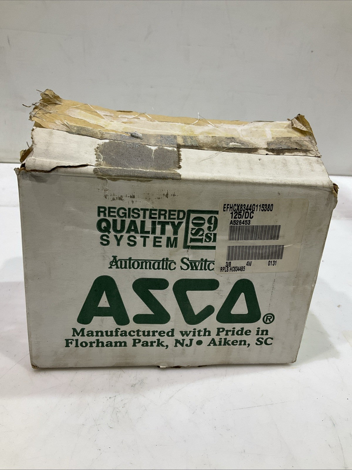 ASCO-RED HAT    EFHCX8344G115380  SOLENOID VALVE   T2M
