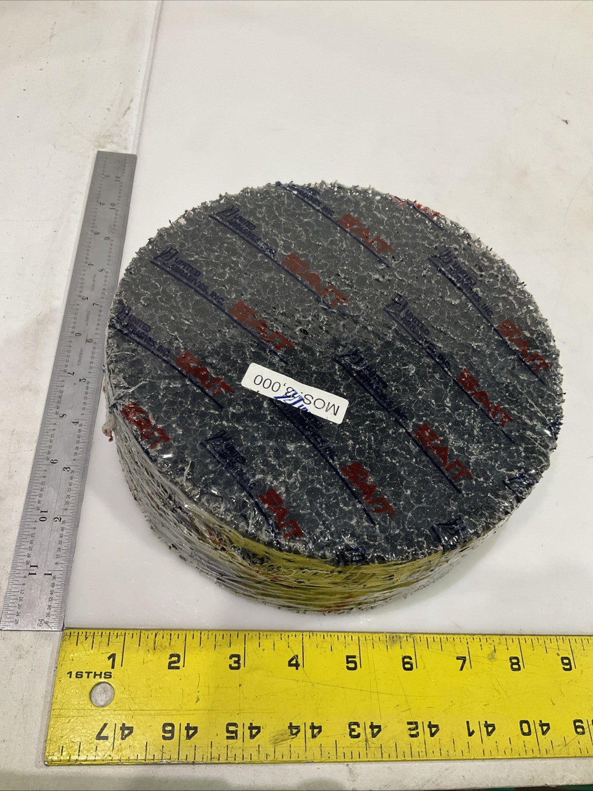 SAIT   77280  SAND -STRIP ARBOR  DISC  8X 1/2  LOT OF 5  T2M