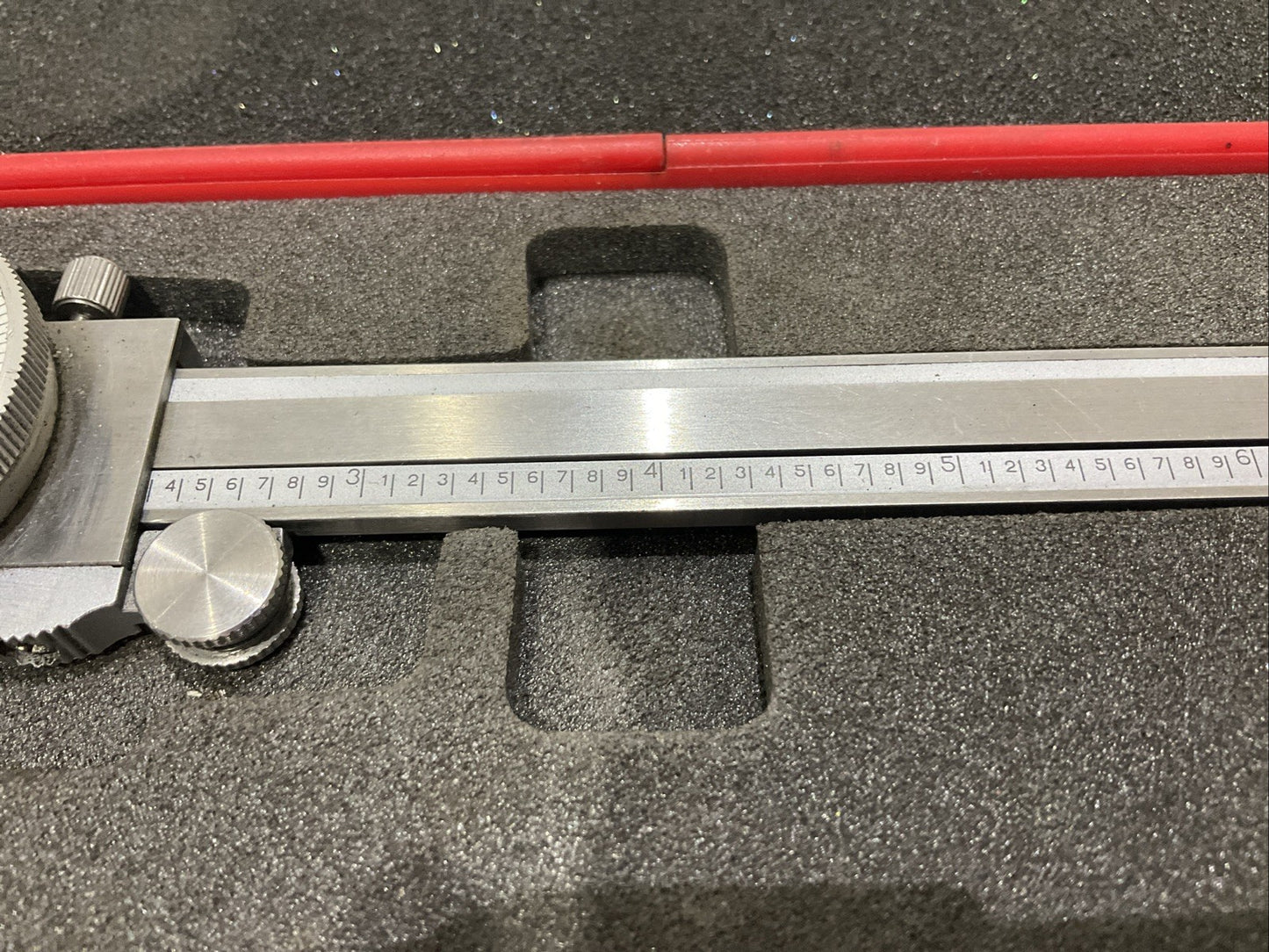 AEROSPACE SHOCKPROOF SLIDE DIAL CALIPER 6 -.001 MACHINIST PRECISION TOOL T2M
