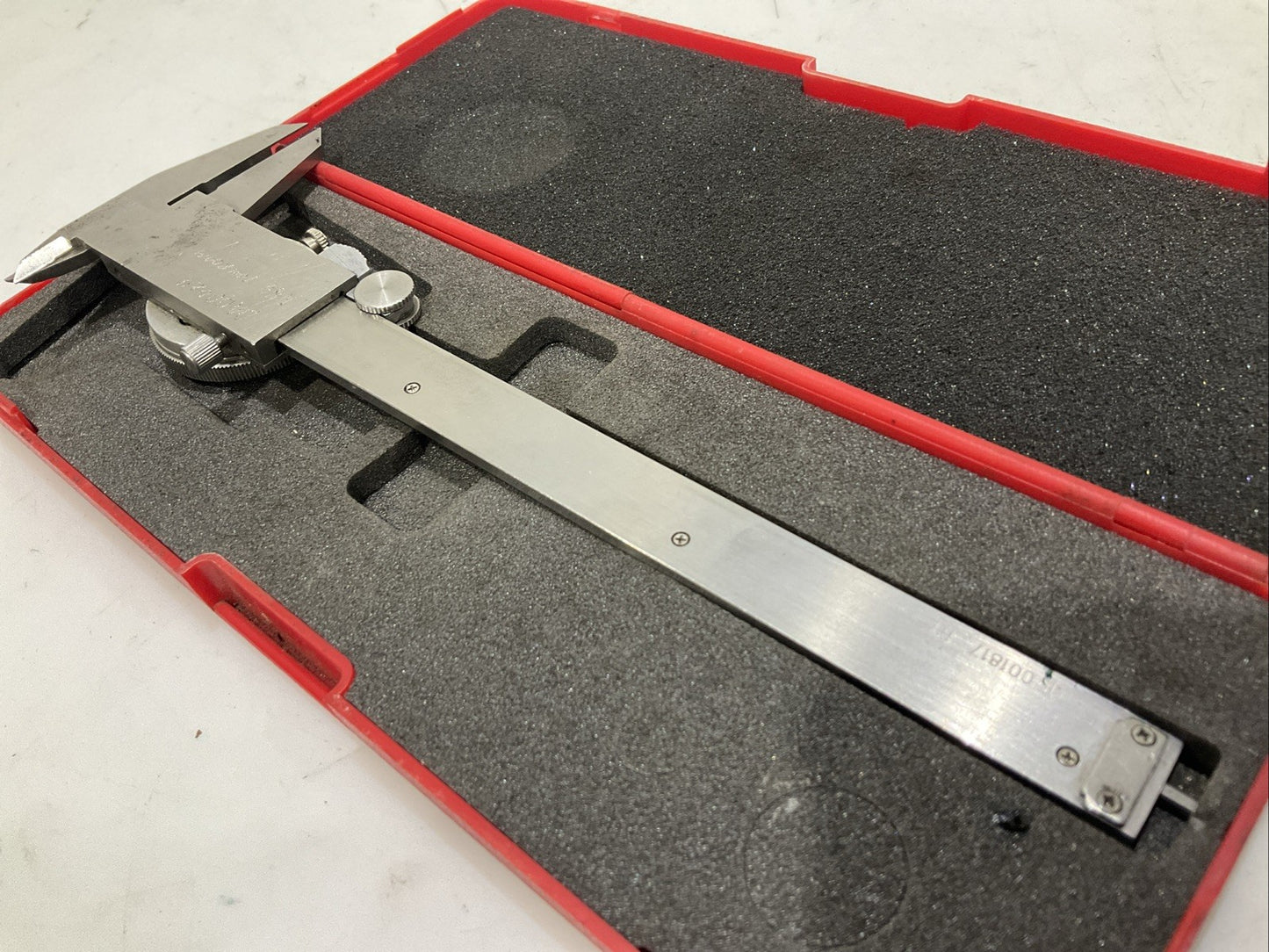 AEROSPACE SHOCKPROOF SLIDE DIAL CALIPER 6 -.001 MACHINIST PRECISION TOOL T2M