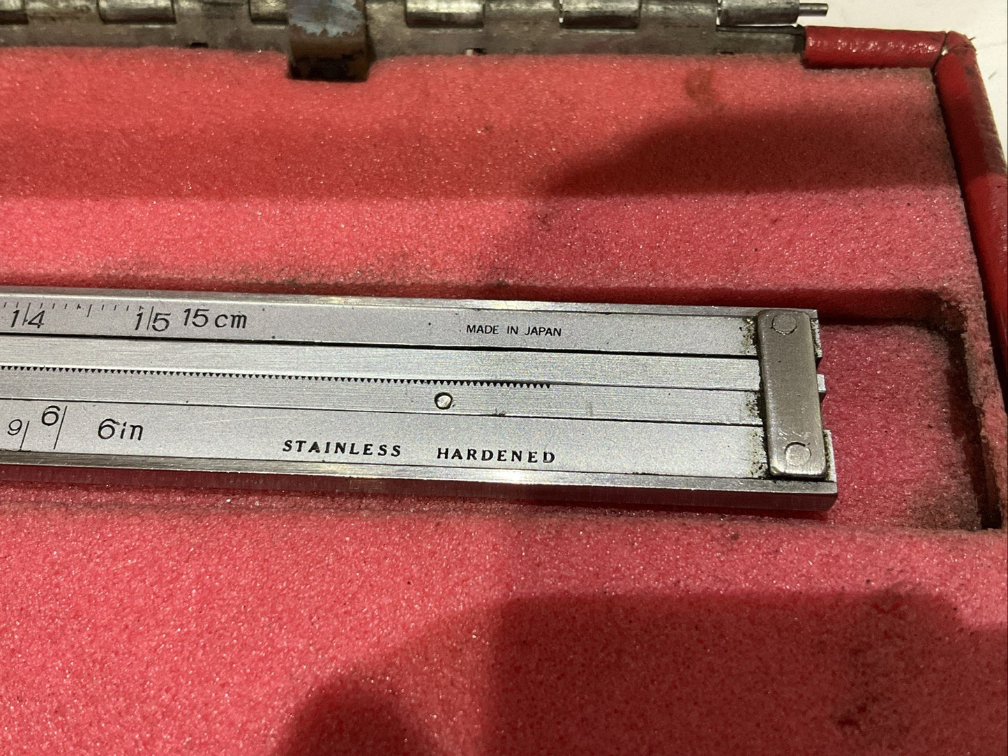 MITUTOYO TDA0012 SLIDE DIAL CALIPER 6 -.001 MACHINIST PRECISION TOOL T2M
