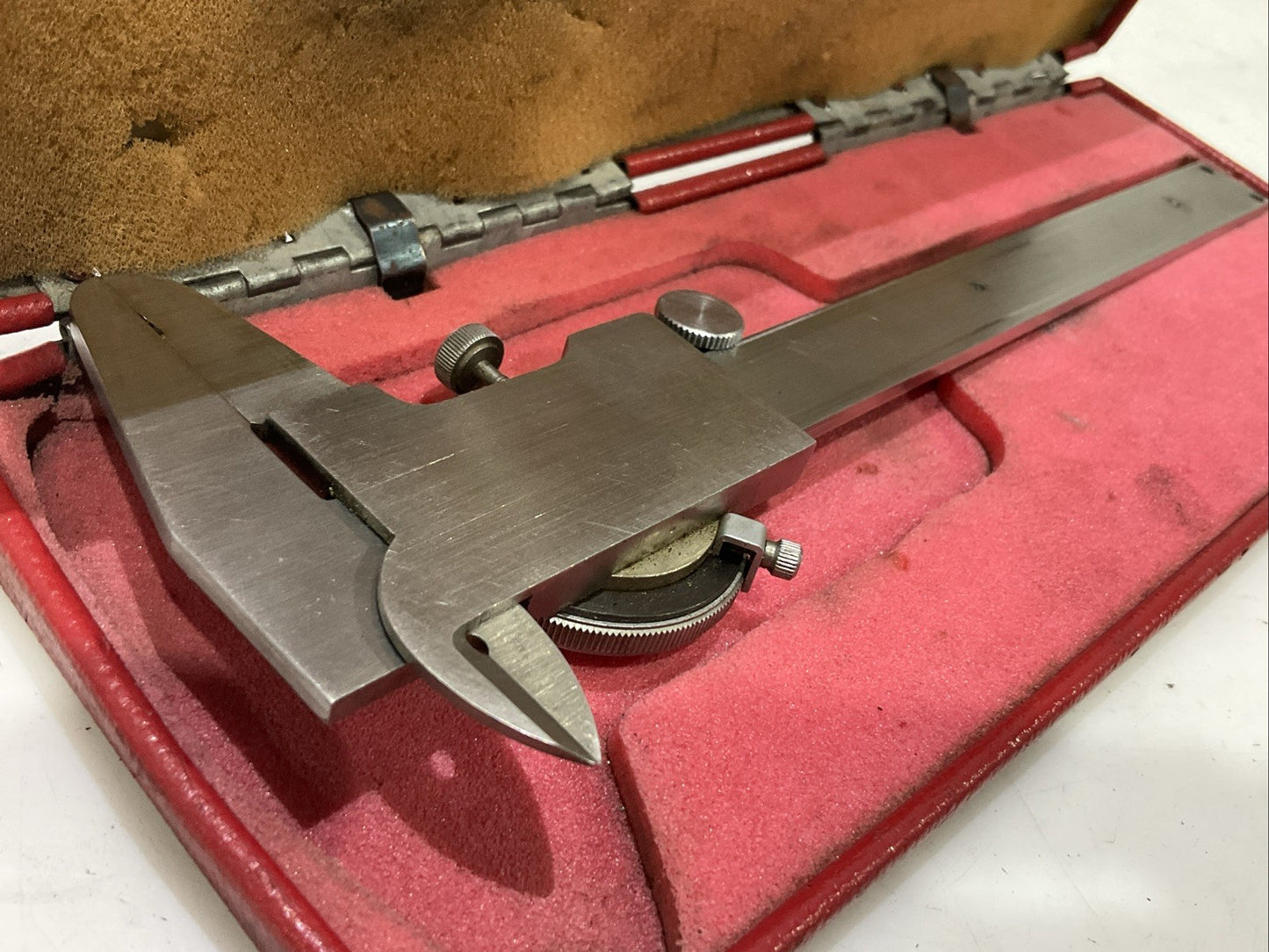 MITUTOYO TDA0012 SLIDE DIAL CALIPER 6 -.001 MACHINIST PRECISION TOOL T2M