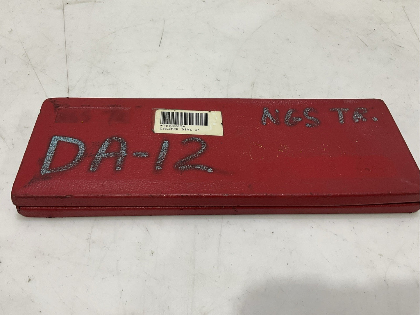 MITUTOYO TDA0012 SLIDE DIAL CALIPER 6 -.001 MACHINIST PRECISION TOOL T2M