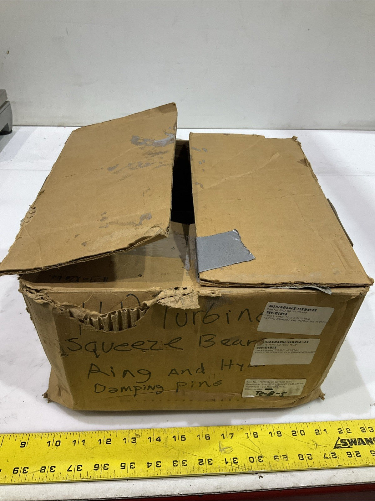 RING-GB166/2-150/0 GB10925/B A2GB166/2-TC-B-5 RING FOR SQUEEZE FILM DAMPENER T2M