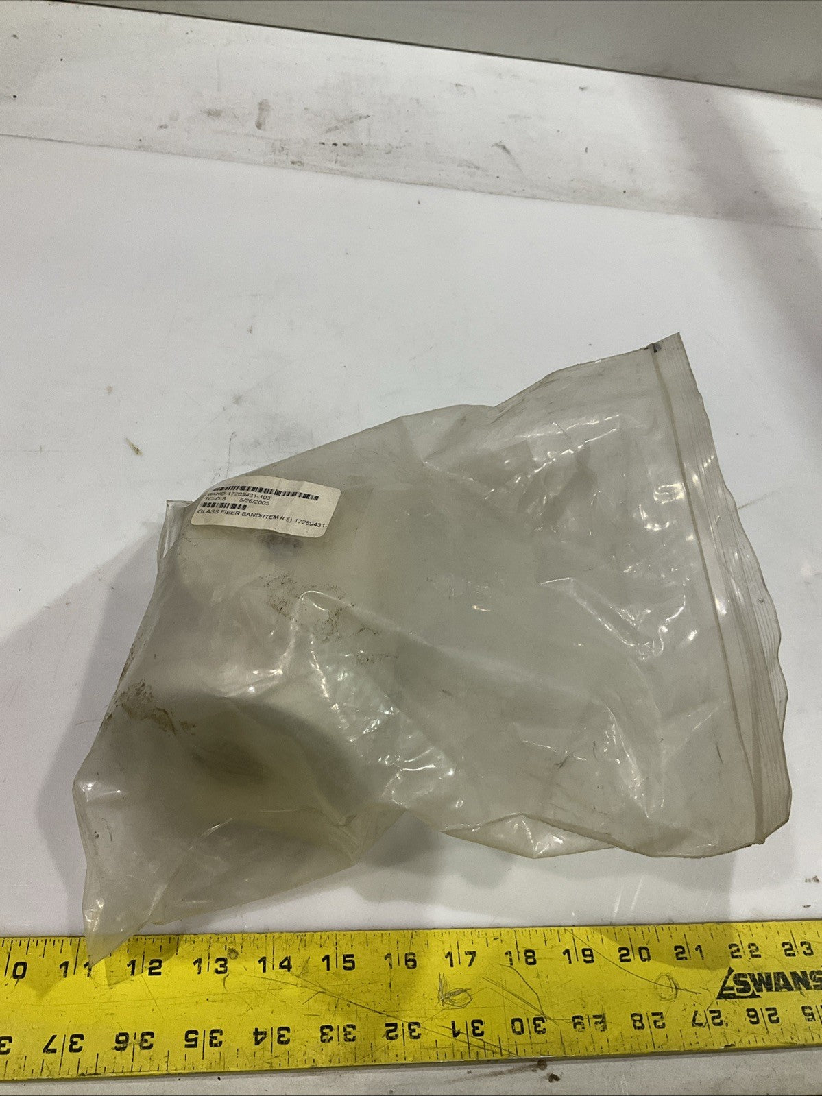 AHLSTROM  17289431-103  TC-D-8  FIBER GLASS BAND  4311/25 -50M LOT 5 T2M