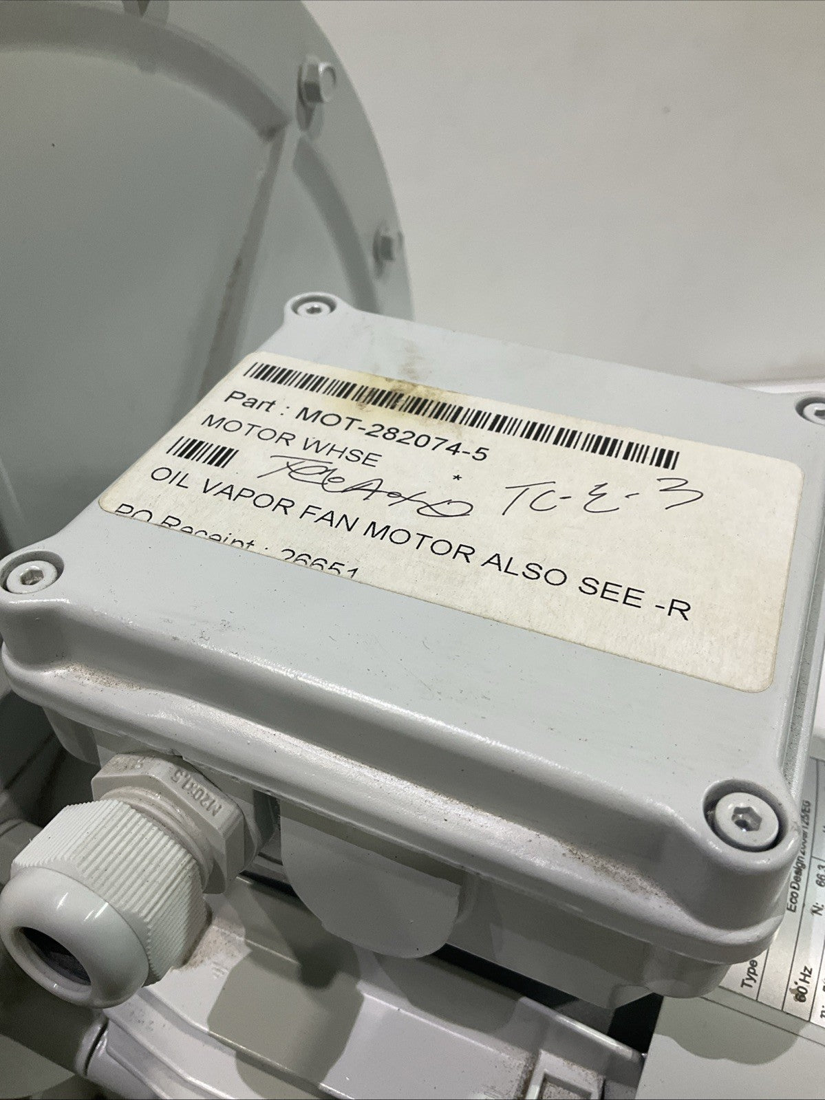 ELEKTROR   RD5 NRD71L  MEDIUM-PRESSURE RADIAL  FAN  T2M