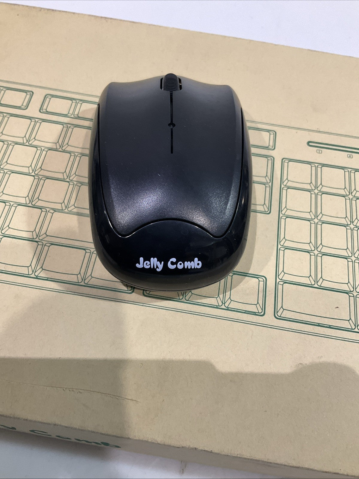 JELLY-COMB   K041  WIRELESS  COMPUTER  KEYBOARD AND MOUSE  SET  T2M