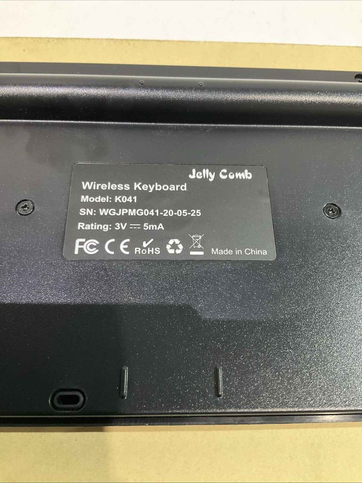 JELLY-COMB   K041  WIRELESS  COMPUTER  KEYBOARD AND MOUSE  SET  T2M