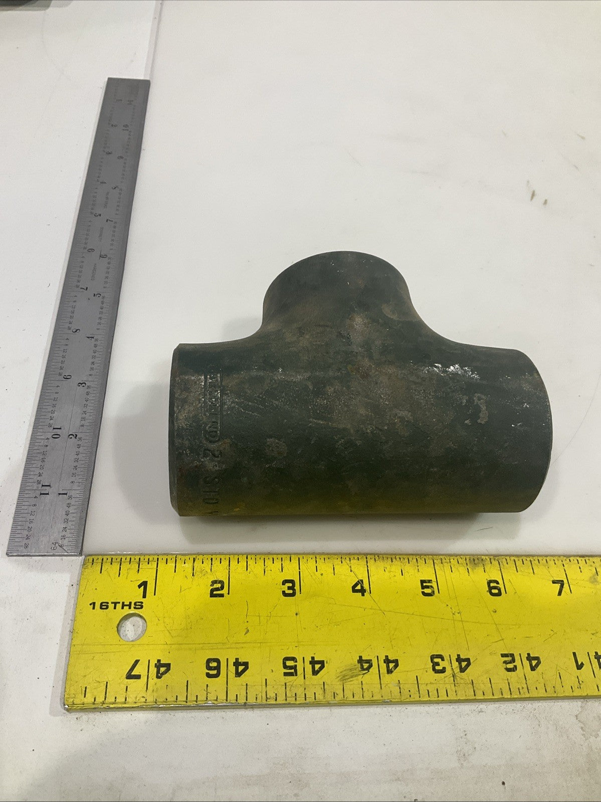 WELDBEND  2STDWPB 2" TEE TUBE FITTING  LOT OF  2 T2M