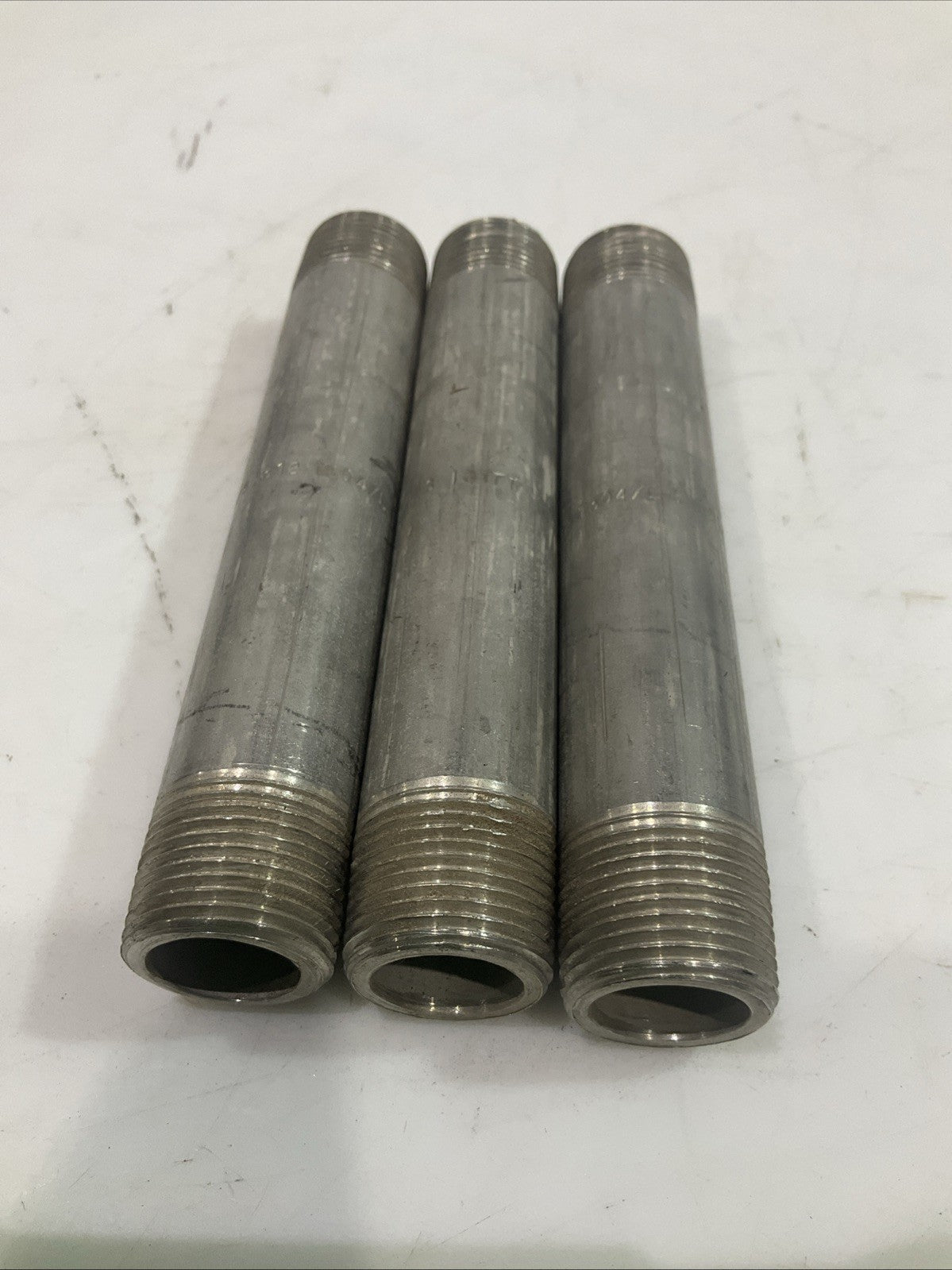 3/4" S/80 A/SA312 T304/LS 16177 PIPE FITTING LOT NIPLE LOT OF 3 T2M
