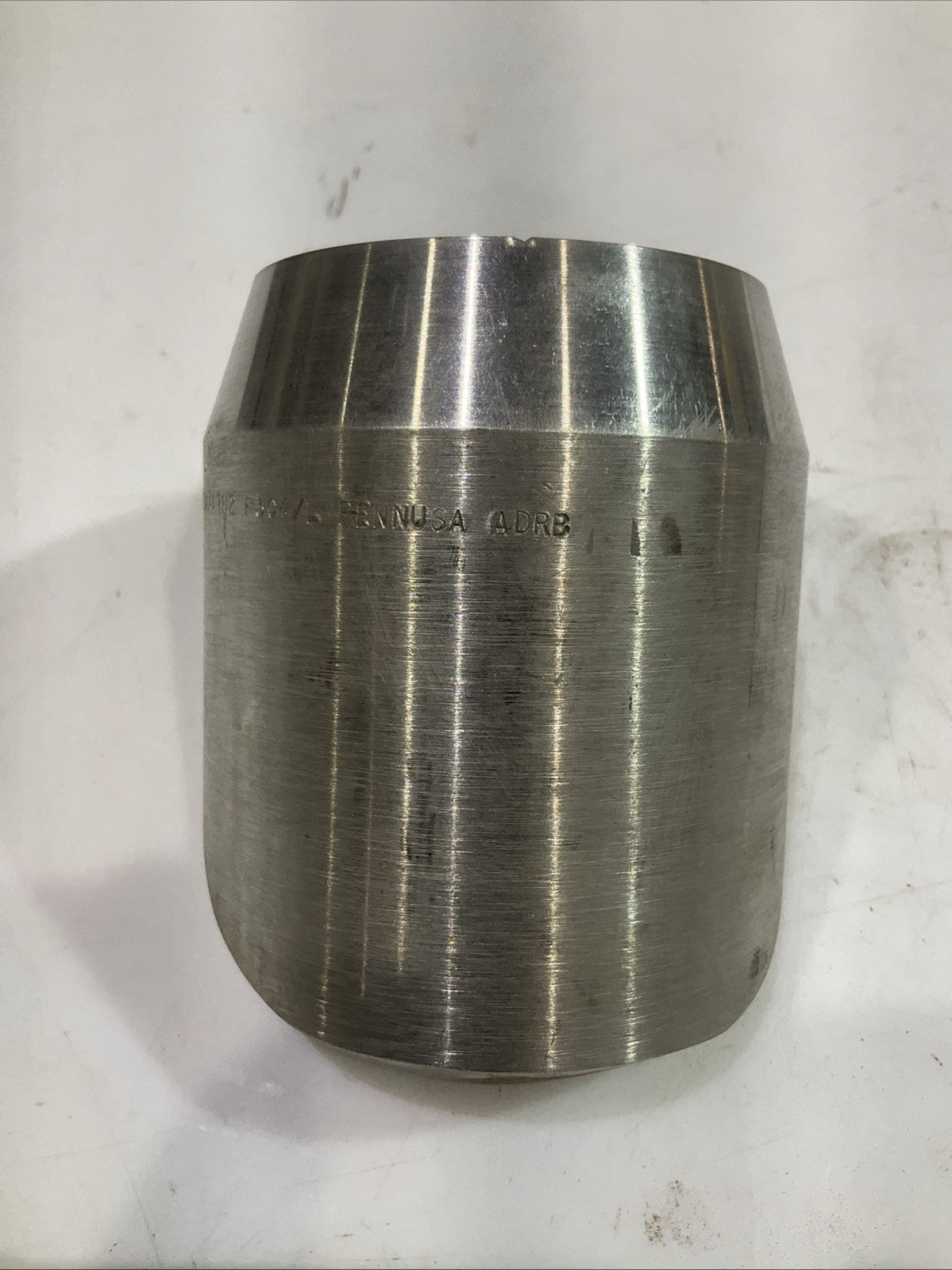 PENNUSA SA/A182F304/L  5= 4X2 3M  FORGED SOCKET  WELD FITTING TUBE LOT OF 2  T2M