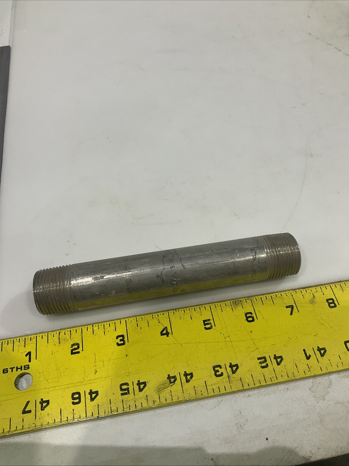 3/4" S/80 A/SA312 T304/LS 16177 PIPE FITTING LOT NIPLE LOT OF 3 T2M