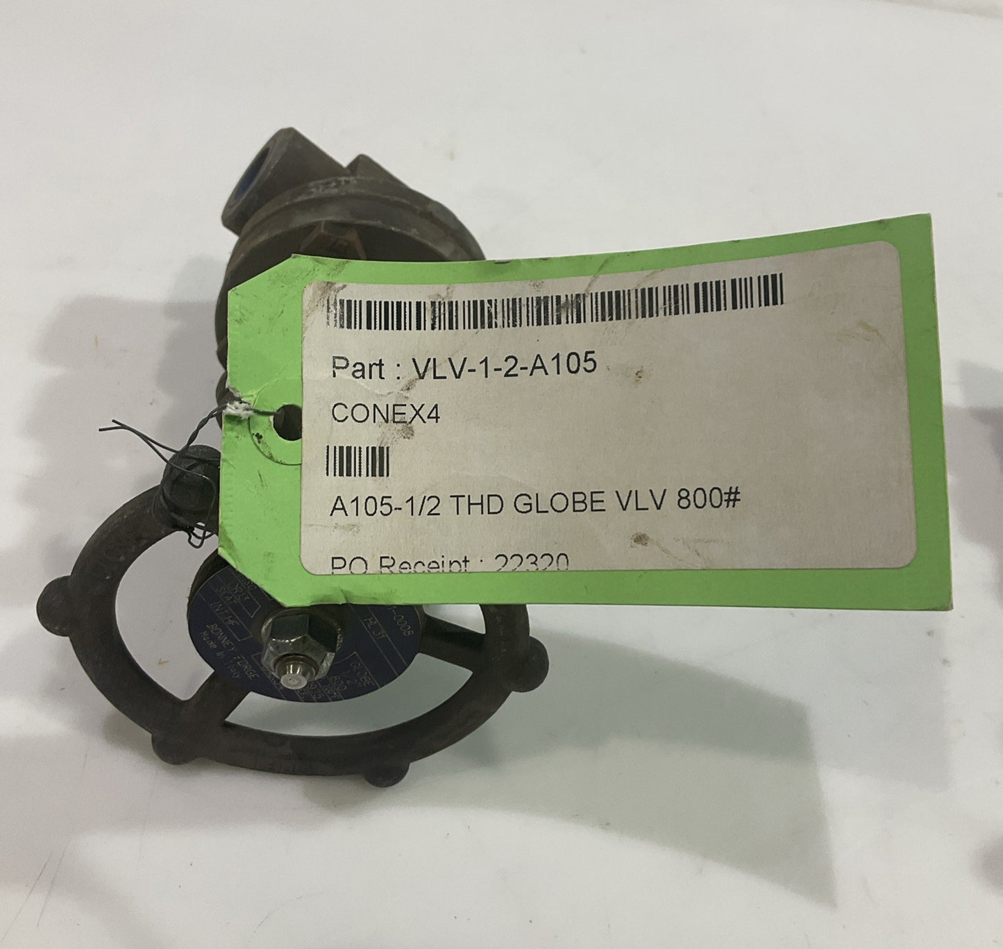 BONNEY FORGE HL31 127551-0008 1/2" THREADED GLOBE VALVE SOCKETWELD LOT OF 2 T2M