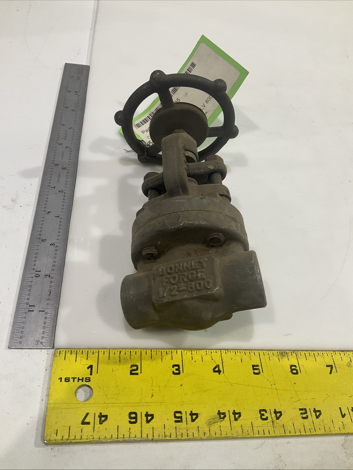 BONNEY FORGE HL31 127551-0008 1/2" THREADED GLOBE VALVE SOCKETWELD LOT OF 2 T2M