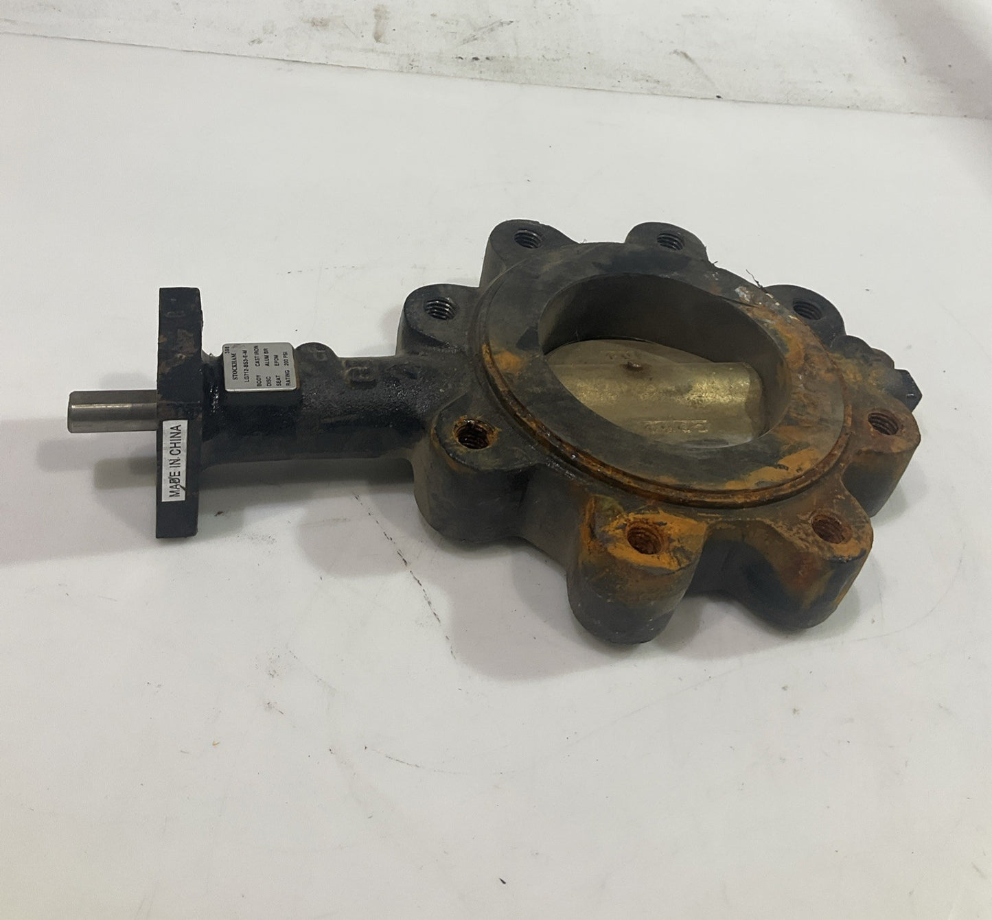 STOCKHAM  LG712-BS3-E-M LUG 4" BUTTERFLY  VALVE 200PSI T2M