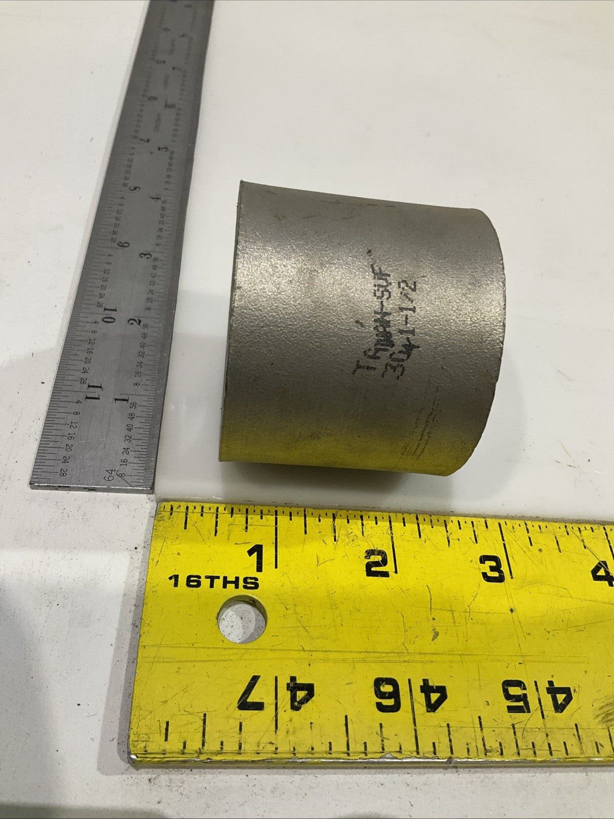 TAIWAN-SUF  304-1-1/2   THD  THREADED  STAINLESS STEEL COUPLING  LOT OF 3 T2M