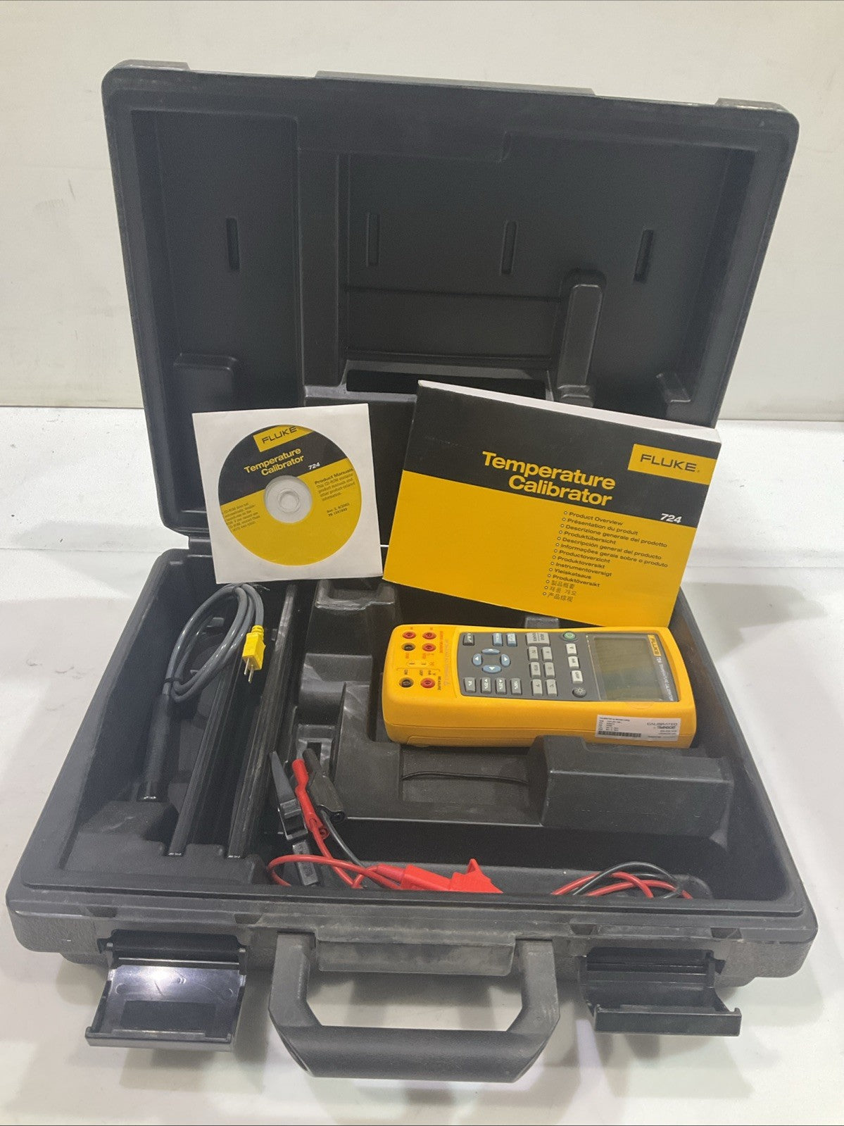 FLUKE  724  TEMPERATURE CALIBRATOR  PROCESSOR T2M