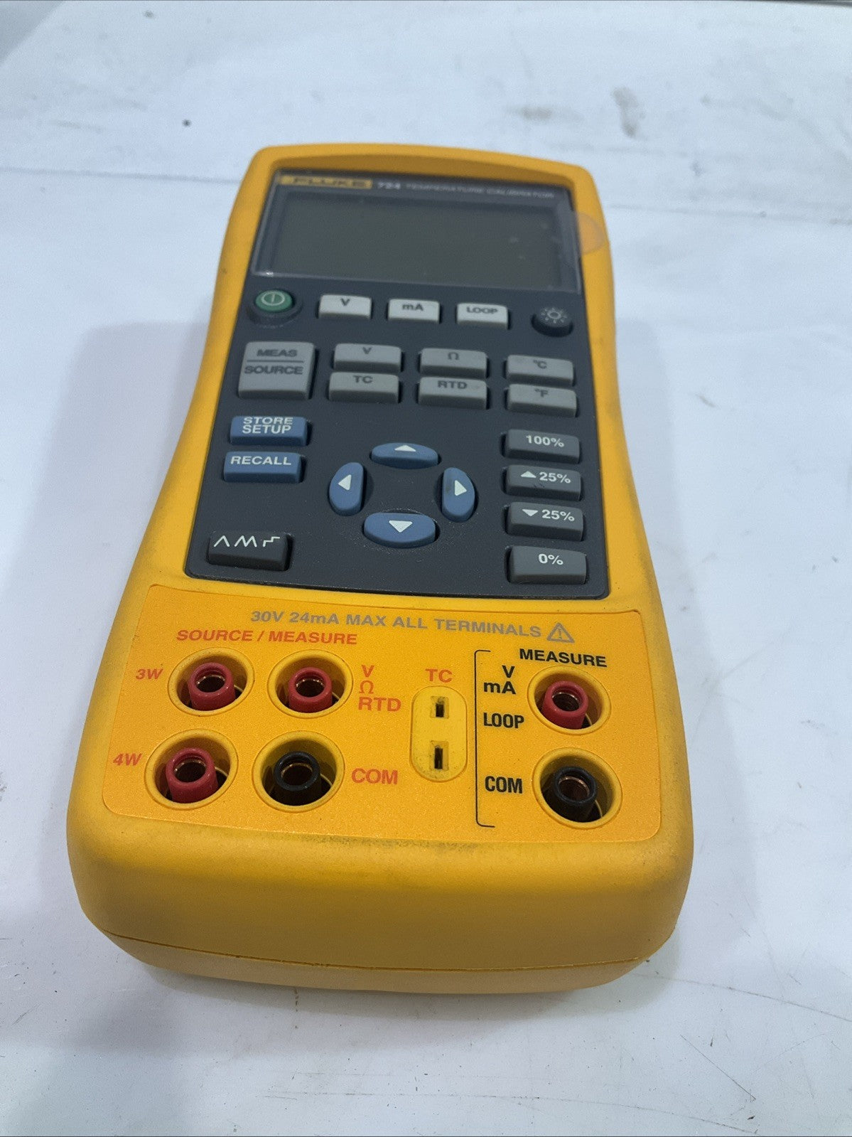 FLUKE  724  TEMPERATURE CALIBRATOR  PROCESSOR T2M