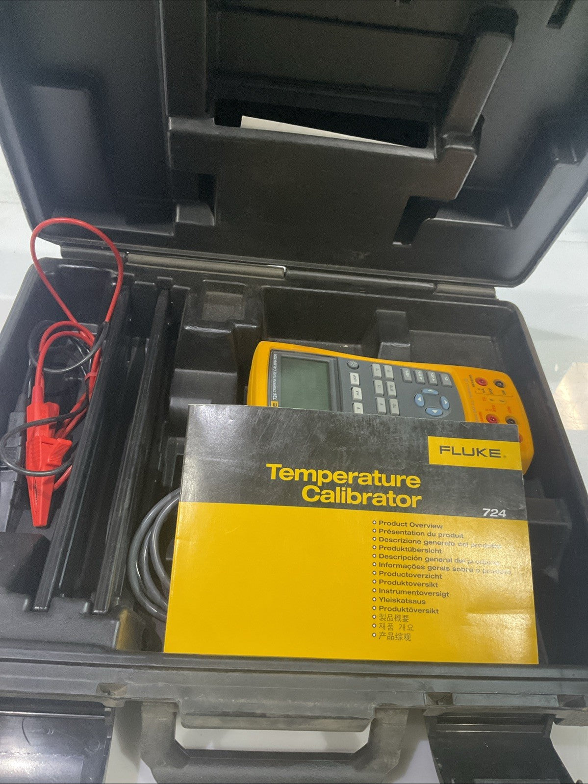 FLUKE  724  TEMPERATURE CALIBRATOR  PROCESSOR T2M