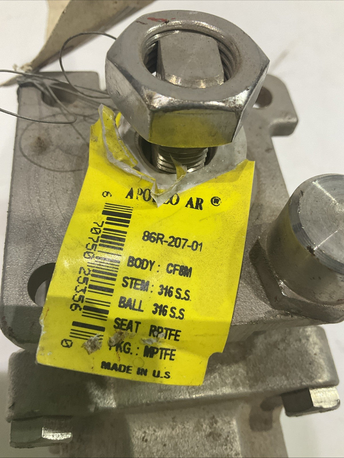 APOLLO 86R-207-01 BALL  VALVE SOCKETWELD END 1-1/2  V2M
